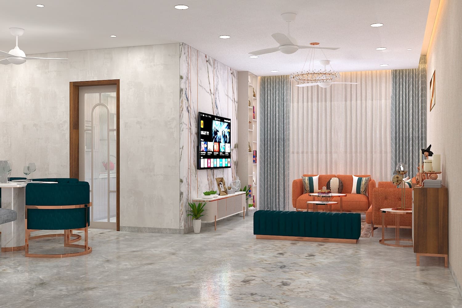 Mr Datta Shinde Home Interior Project | Trance Interiors Image Mr Datta Shinde Home Interior Project | Trance Interiors Image